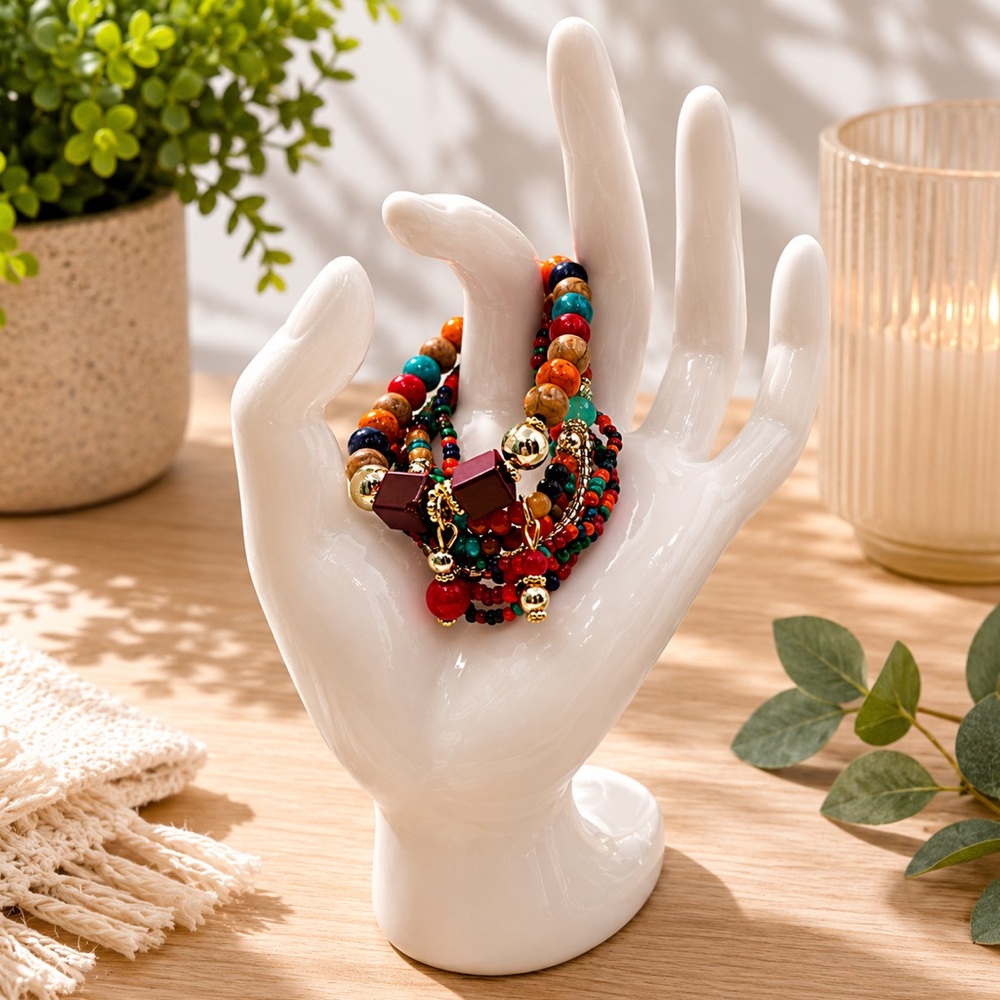 *New* Colorful Beaded Bracelet Set